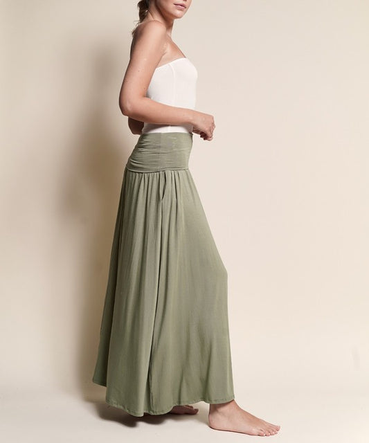 Harmonious Yoga Flow Maxi Skirt