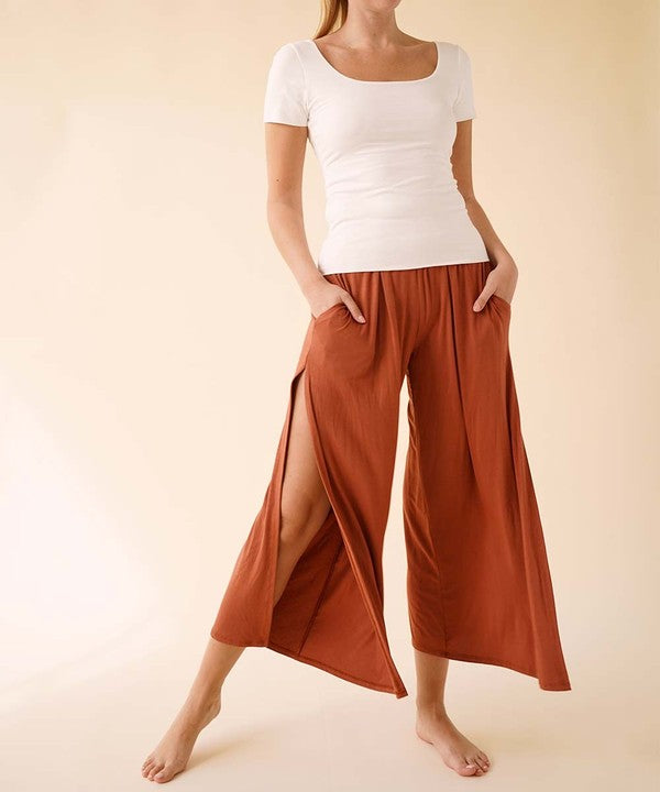 Zen Ankle Slit Pants