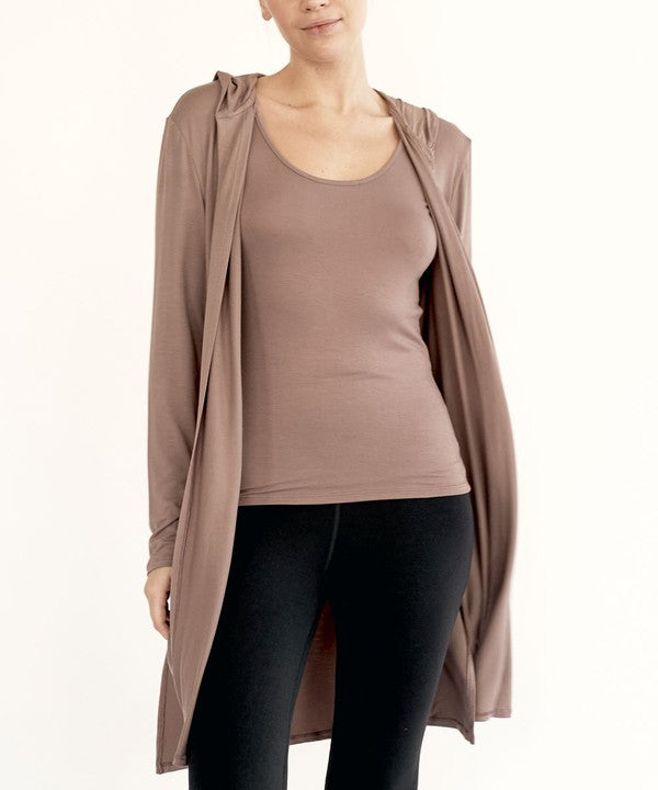 Zen Slim Hoodie Cardigan