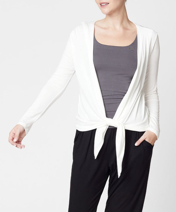 Zen Tie Front Cardigan