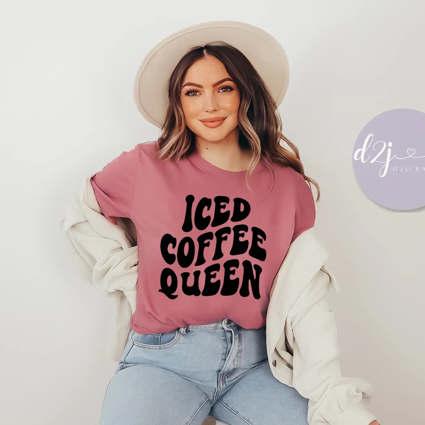 Iced Coffee Queen T-Shirt