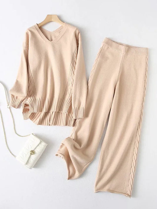 Spiced Latte Top & Pants Set